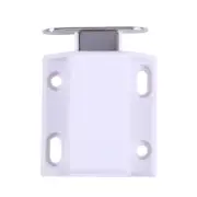 White Push To Open Magnetic Door Drawer Cabinet Catch D8X17076