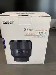 Meike 85mm f1.8 Manual lens for full-frame Sony E Mount