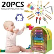 Kids Baby Percussion Educational Set Toddler Musical Instrument Toy for Boys BRI