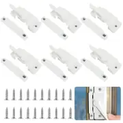6 Pack Window Sash Locks Sliding Window Sash Locks with Screws Window Latches...