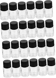 50pcs Liquid Sample Bottle Essential Oil Container Glass Containers for Liquids Vials Makeup Packaging Bottles Terrarium Container Vanilla Travel Small Container The Pet/153