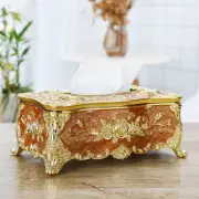 European Tissue Box Cover Storage Paper Napkin Office Case Hotel Car Holder#