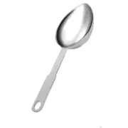 Thunder Group SLMS100V 1 Cup Stainless Steel Oval Measuring Scoop