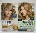 Lot 2 Clairol Hair Color Natural Instincts 8G Med Golden Blonde Nice Easy 8 103A