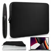 Black Soft-Touch Sleeve Case Cover for MacBook Air / Pro 13" 14" 15" 16" AU