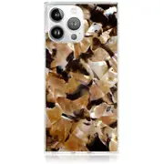 Flaunt SQUARE MagSafe Case for iPhone 16 Pro Max (Brown Abalone)