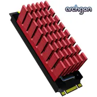 在飛比找momo購物網優惠-【archgon 亞齊慷】M.2 2280 SSD 散熱片組