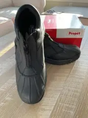 Propet Waterproof Blizzard Ankle Zip Leather Boots M3786 Mens 15 D