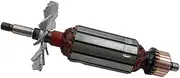 [HUVNEXA] AC220V-240V Armature Rotor Stator Anchor Replacement, for Hitachi, Angle Grinder G10SF3 Armature Rotor(Black Armature)