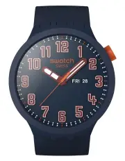 [Swatch] Essentially Confident SB01S700 Watch in Blue