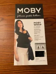 NEW Moby Easy, Classic Wrap Carrier, Terrazzo, 8-33 lbs Soft Breathable Cotton