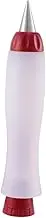 LALADEFIEE Baking Writing Tool Cream Piping Pen Set Silicone Plate Writing Pen Chocolate Writing on Plate Cake Decorating Kit Easy to Clean Random Style