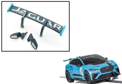 NEW Scalextric W11228 Rear Wing & Mirrors Jaguar I Pace E Trophy Challenge C4094