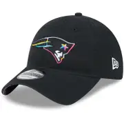 New Era 9Twenty Cap - CRUCIAL CATCH New England Patriots Black