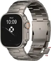 Titanium Band for Apple Watch ULTRA & ULTRA 2: No Tool Needed Adjustable