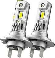 Car Headlight Brackets 2Pcs Turbo H7 Canbus No Error Headlight Bulbs With Fan 100W High Power H7 Car Head Light Lamp Headlight Bracket