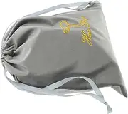 CRILSTYLEO Hair Dryer Bag Drawstring Travel Compartment for Hair Tools Fashionable Embroidered Design for Home and Travel Storage