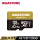 【GIGASTONE 立達】microSDXC UHS-Ⅰ U3 A2V30 128GB遊戲高速記憶卡(支援Switch/GoPro/遊戲機)