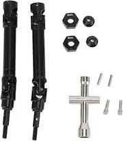 Front CVD Drive Shafts Heavy Duty Axis Replacement Parts, Steel Driveshaft for 1/10 RC Car Heavy Duty Axes Replacement Parts