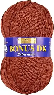 [Sirdar] Hayfield Bonus DK Double Knitting Yarn, Mahogany (563), 100g