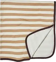 Snugzeez Stripe Blanket, Light Brown