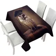 Cool Graduated Owl Tablecloth
