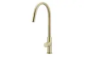 Meir Round Piccola Pull Out Kitchen Mixer Tap Tiger Bronze MK17PN-PVDBB