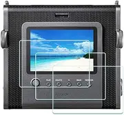 Screen Protector for Fujifilm Instax Wide EVO Fuji Instant Film Camera [3Pack], Tempered Glass 9H Hardness Anti-Scrach Anti-Bubble