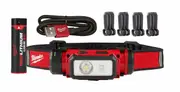 Milwaukee L4HL2301 - USB Rechargable Hard Hat Headlamp 600 Lumen 3Ah Kit