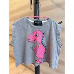 *二手*泰國品牌GATE-GALA粉色恐龍女童T恤