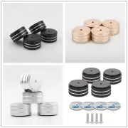 4PCS /LOT HIFI AMP Speaker Isolation Stands Floor Protect Turntable Feet Pads