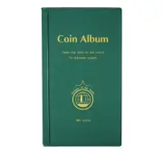 180 Pockets Coin Collecting Holders Book Album for Collectors - Coin Collecti...