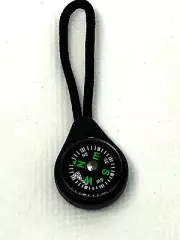 Zipper pull compass survival emergency prepare tactical bug out bag gift idea #4