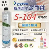 在飛比找PChome商店街優惠-【強森淨水❤公司貨】EVERPURE S104濾心/濾芯 現