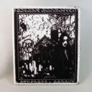 SATANIC WARMASTER Strength & Honour SMALL PATCH Printed Band Logo