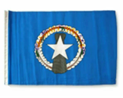 12x18 12"x18" Northern Marianas Sleeve Flag Boat Car Garden