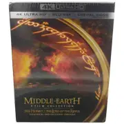 Middle-Earth 6-Film Collection 4K UHD Blu-ray LOTR & Hobbit Films + Digital