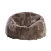 Auskin The Gulgong Sheepskin Long Wool Soft Bean Bag Home/Room Decor Vole