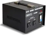 2000 Watt Step Down Transformer Voltage Converter Heavy Duty Power Adapter