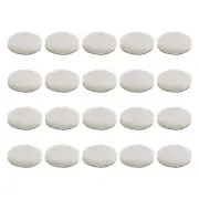 20pcs Wool Buffing Pads 4 Inch Polishing Pad Polishing Buffing Pad Hook and Loop
