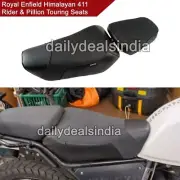 Fit For Royal Enfield Himalayan 411 Touring Customized Front & Rear Seat, Black