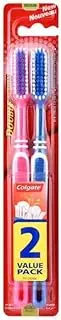 Colgate Toothbrush 2Ct Double Action Medium Pack (3)