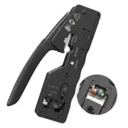 Network Cable Crimper RJ45 Crimp Tool Cutter Stripper for Rj45 Cat7 Cat6 Cat5