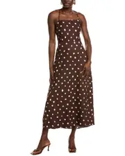 1.STATE Linen-Blend Maxi Dress