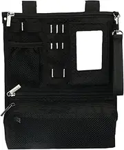 Golf Ball Bag - Bag for Golf Accessories, Valuables Bag with Zip, Robust, Multifunctional Golf Bag, Foldable, Valuables Holder with Zip for Keys, Mobile Phone, Ball Marker, Hand