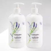 CRABTREE & EVELYN Body Lotion LAVENDER 16.9 oz - Lot of 2