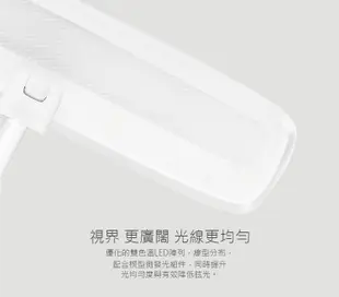 Philips 飛利浦 軒璽二代 66251 LED護眼座夾兩用智慧全光譜檯燈 (PD060)