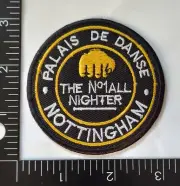 Palais De Danse The N°1All Nighter Nottingham Northern Soul Hook Loop Patch