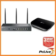 TP-Link ER706W + SG1005D Omada AX3000 Gigabit VPN Router Wireless Mesh SFP USB 3