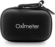 [Generic] Oximeter Storage Case Water Resistant Pulse Oximeter Travel Case Hard EVA Carry Pouch for Finge p Pulse Oximeter